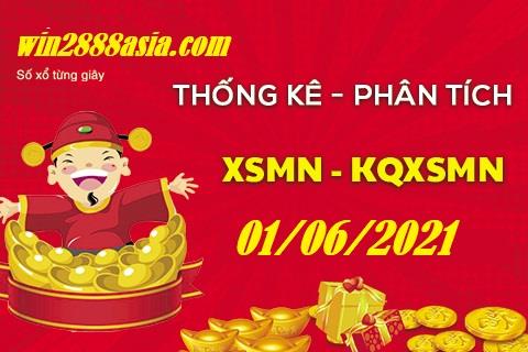 Soi cầu XSMN 1-6-2021 Win2888 Chốt số Lô Đề Miền Nam thứ 3