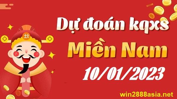 Soi cầu XSMN Win2888 10-01-2023 Dự đoán cầu lô miền nam thứ 3