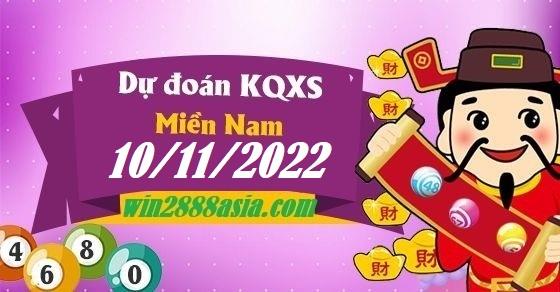 Soi cầu XSMN Win2888 10-11-2022 Dự đoán cầu lô miền nam thứ 5