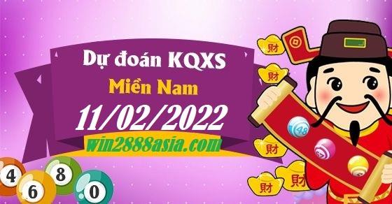 Soi cầu XSMN 11-2-2022 Win2888 Dự đoán Lô Đề Miền Nam thứ 6