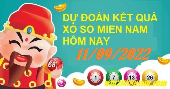 Soi cầu XSMN Win2888 11-09-2022 Chốt số xổ số miền nam chủ nhật