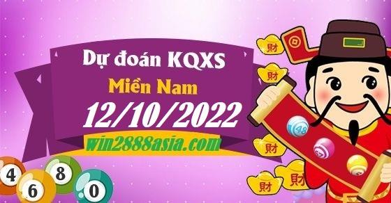 Soi cầu XSMN 12-10-2022 Win2888 Chốt số Dàn Đề Miền Nam thứ 4
