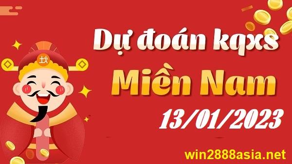 Soi cầu XSMN Win2888 13-01-2023 Dự đoán cầu lô miền nam thứ 6