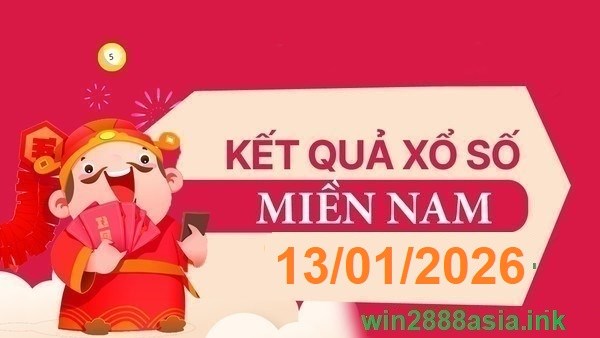 Soi cầu XSMN 13-01-2026 Win2888 Dự đoán Cầu Lô Miền Nam thứ 3