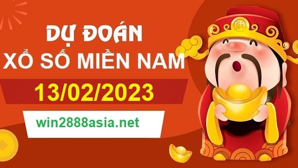 Soi cầu XSMN Win2888 13-02-2023 Dự đoán cầu lô miền nam thứ 2
