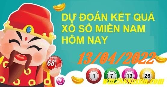 Soi cầu XSMN 13-04-2022 Win2888 Chốt số cầu lô miền nam thứ 4