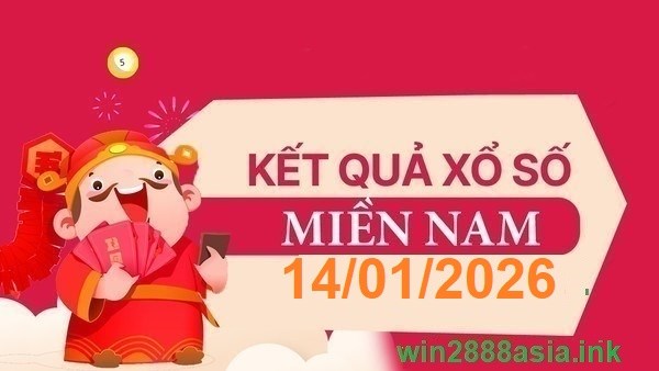 Soi cầu XSMN Win2888 14-01-2026 Dự đoán xổ số miền nam thứ 4