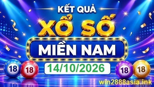 Soi cầu XSMN Win2888 14-10-2026 Dự đoán xổ số miền nam thứ 4