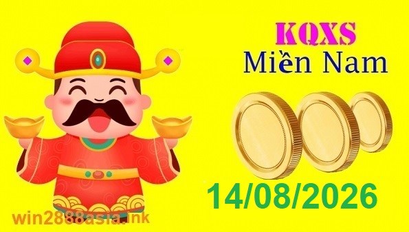 Soi cầu XSMN Win2888 14-08-2026 Dự đoán xổ số miền nam thứ 6