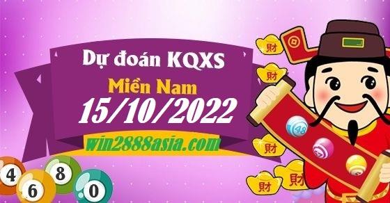 Soi cầu XSMN 15-10-2022 Win2888 Chốt số Xổ Số Miền Nam thứ 7