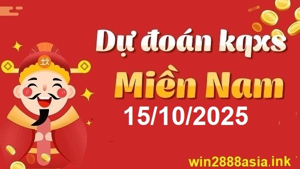 Soi cầu XSMN 15-10-2025 Win2888 Chốt số cầu lô miền nam thứ 4