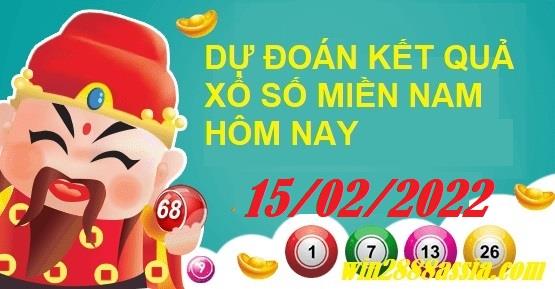 Soi cầu XSMN 15-2-2022 Win2888 Chốt số Xổ Số Miền Nam thứ 3