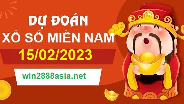 Soi cầu XSMN 15-02-2023 Win2888 Chốt số lô đề miền nam thứ 4