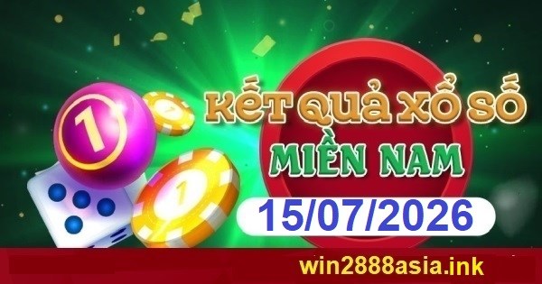 Soi cầu XSMN Win2888 15-07-2026 Dự đoán xổ số miền nam thứ 4