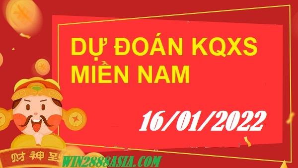 Soi cầu XSMN 16-1-2022 Win2888 Dự đoán Xổ Số Miền Nam chủ nhật
