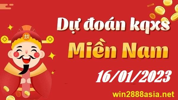 Soi cầu XSMN Win2888 16-01-2023 Dự đoán cầu lô miền nam thứ 2