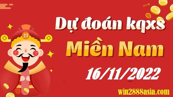 Soi cầu XSMN Win2888 16-11-2022 Dự đoán xổ số miền nam thứ 4
