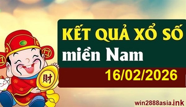 Soi cầu XSMN Win2888 16-02-2026 Chốt số Lô Đề Miền Nam thứ 2
