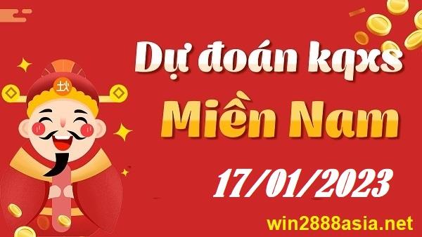 Soi cầu XSMN Win2888 17-01-2023 Dự đoán xổ số miền nam thứ 3 