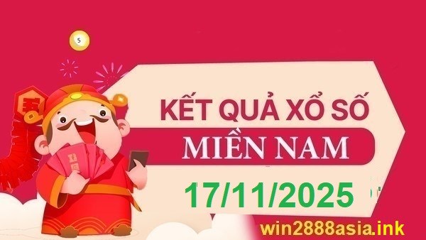 Soi cầu XSMN 17-11-2025 Win2888 Chốt số xổ số miền nam thứ 2