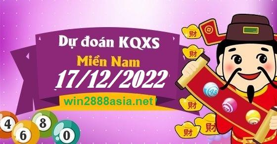 Soi cầu XSMN Win2888 17-12-2022 Chốt số Cầu Lô Miền Nam thứ 7