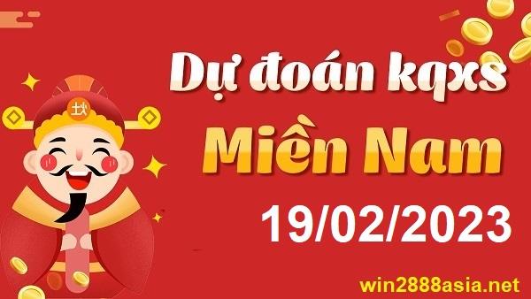 Soi cầu XSMN Win2888 19-02-2023 Chốt số xổ số miền nam chủ nhật