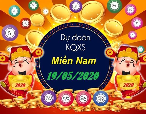 Soi cầu XSMN 19-5-2020 Win2888 Chốt số Cầu Đề Miền Nam thứ 3
