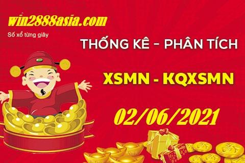 Soi cầu XSMN 2-6-2021 Win2888 Dự đoán Xổ Số Miền Nam thứ 4