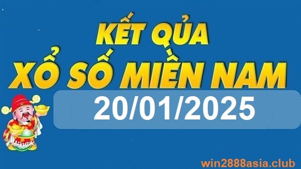Soi cầu XSMN 20-01-2025 Win2888 Dự đoán Lô Đề Miền Nam thứ 2