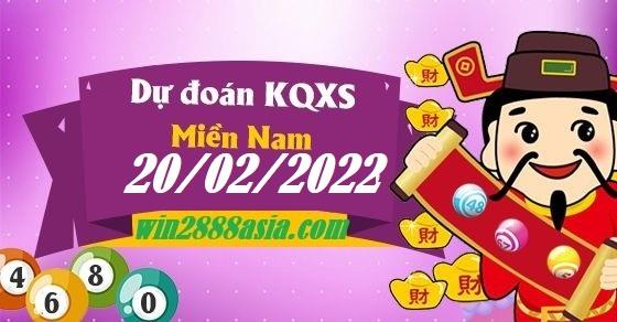 Soi cầu XSMN 20-2-2022 Win2888 Dự đoán Dàn Đề Miền Nam chủ nhật