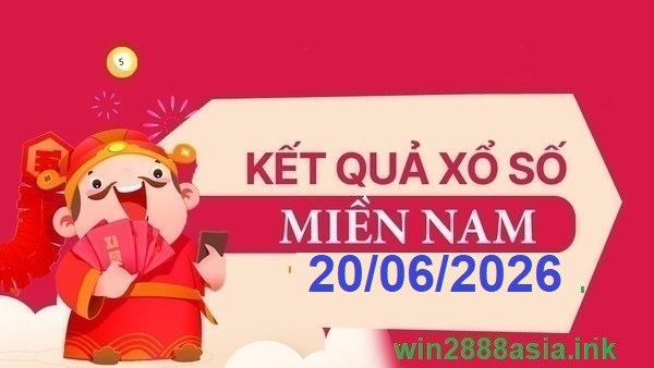 Soi cầu XSMN Win2888 20-06-2026 Chốt số Cầu Lô Miền Nam thứ 7