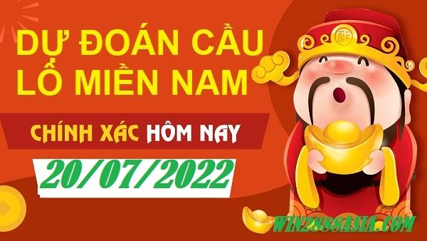 Soi cầu XSMN 20-07-2022 Win2888 Dự đoán Cầu Lô Miền Nam thứ 4
