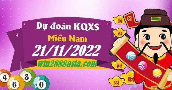 Soi cầu XSMN Win2888 21-11-2022 Dự đoán cầu lô miền nam thứ 2