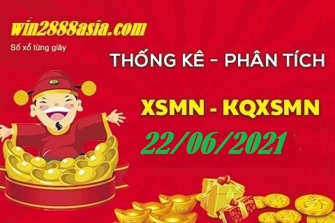 Soi cầu XSMN 22-06-2021 Win2888 Chốt số Cầu Lô Miền Nam thứ 3