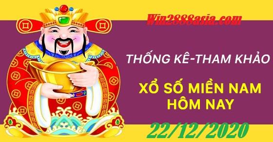 Soi cầu XSMN 22-12-2020 Win2888 Dự đoán Lô Đề Miền Nam thứ 3