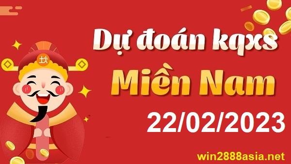 Soi cầu XSMN Win2888 22-02-2023 Dự đoán cầu lô miền nam thứ 4