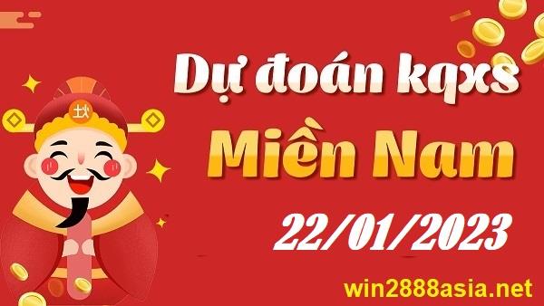 Soi cầu XSMN Win2888 23-01-2023 Dự đoán Dàn Đề Miền Nam thứ 2