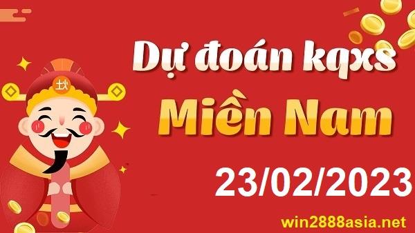 Soi cầu XSMN Win2888 23-02-2023 Chốt số xổ số miền nam thứ 5