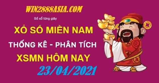 Soi cầu XSMN 23-4-2021 Win2888 Chốt số Xỉu Chủ Miền Nam thứ 6