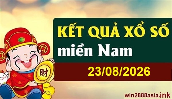 Soi cầu XSMN 23-08-2026 Win2888 Dự đoán Cầu lô Miền Nam chủ nhật