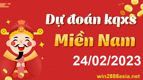 Soi cầu XSMN Win2888 24-02-2023 Dự đoán xổ số miền nam thứ 6