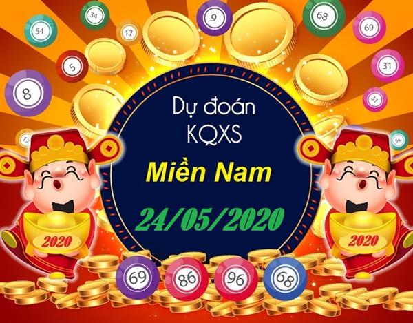 Soi cầu XSMN 24-5-2020 Win2888 Dự đoán Xổ Số Miền Nam chủ nhật
