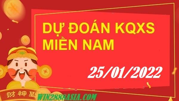 Soi cầu XSMN 25-1-2022 Win2888 Dự đoán Cầu Số Miền Nam thứ 3