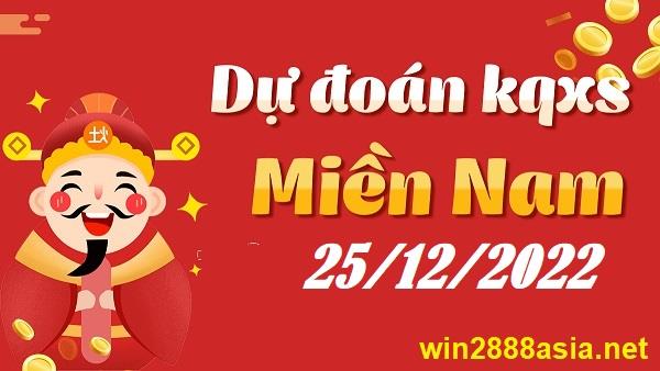 Soi cầu XSMN Win2888 25-12-2022 Dự đoán xổ số miền nam chủ nhật