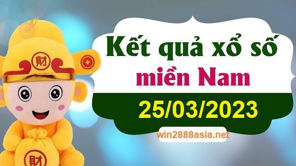 Soi cầu XSMN Win2888 25-03-2023 Dự đoán xổ số miền nam thứ 7
