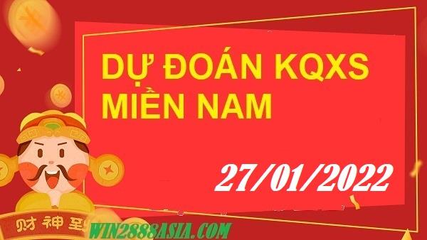 Soi cầu XSMN 27-1-2022 Win2888 Dự đoán Lô Đề Miền Nam thứ 5