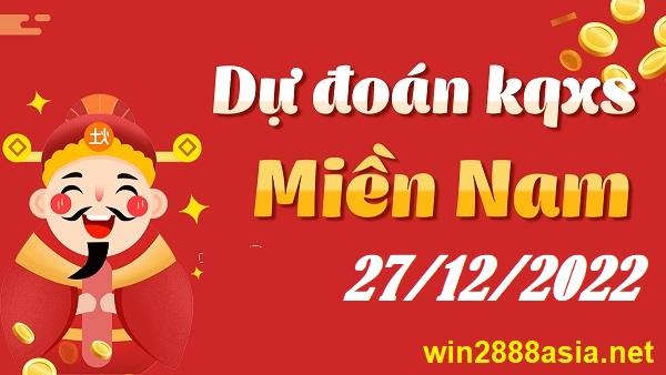 Soi cầu XSMN Win2888 27-12-2022 Dự đoán xổ số miền nam thứ 3 