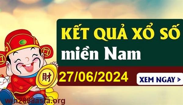 Soi cầu XSMN 27-06-2024 Win2888 Chốt số lô đề miền nam thứ 5