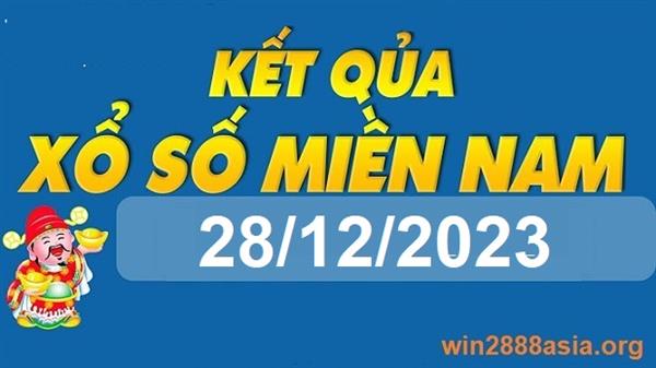 Soi cầu XSMN 28-12-2023 Win2888 Dự đoán Xổ Số Miền nam thứ 5