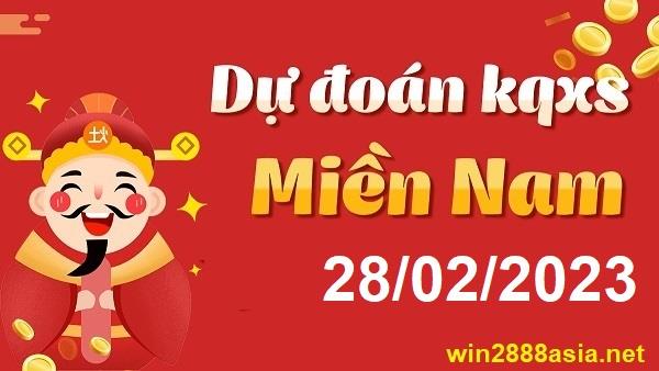 Soi cầu XSMN Win2888 28-02-2023 Dự đoán cầu lô miền nam thứ 3